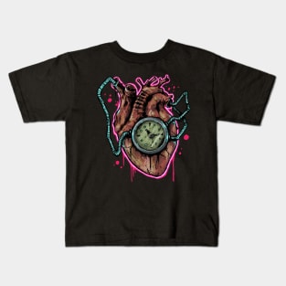 By The Time You Hear This - Heart Artwork Kids T-Shirt